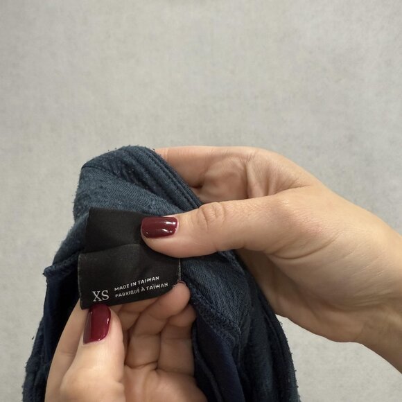 prAna Jogger Pants Womens XS Blue Recycled Polyester Zip Pockets Soft 1963871 - Picture 8 of 11